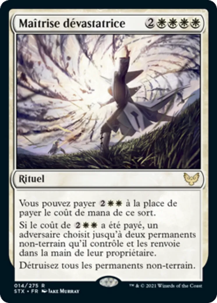 Maîtrise dévastatrice — Strixhaven: School of Mages — Magic: The Gathering