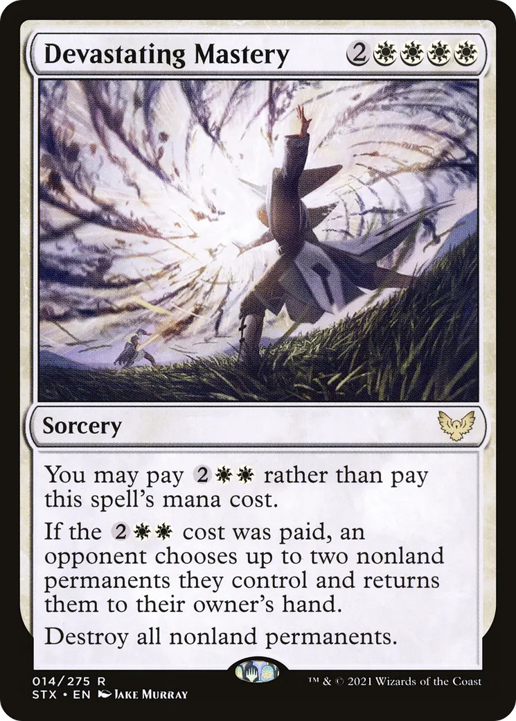 Devastating Mastery — Strixhaven: School of Mages — Magic: The Gathering