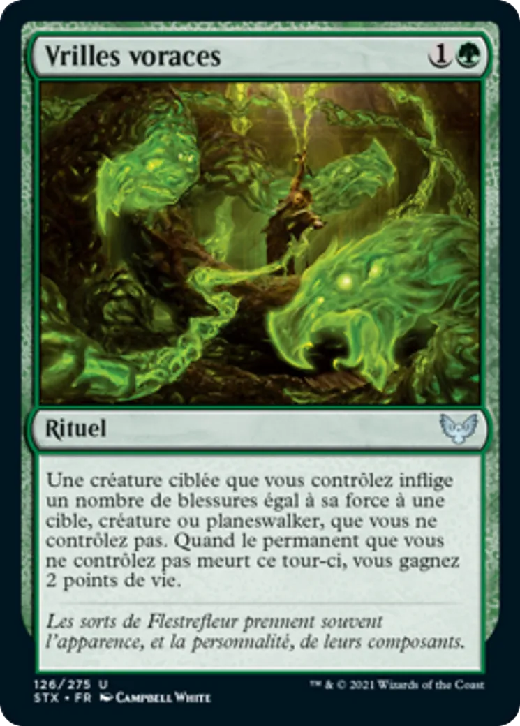 Vrilles voraces — Strixhaven: School of Mages — Magic: The Gathering