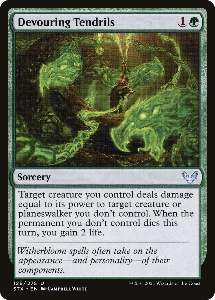 Vrilles voraces — Strixhaven: School of Mages — Magic: The Gathering