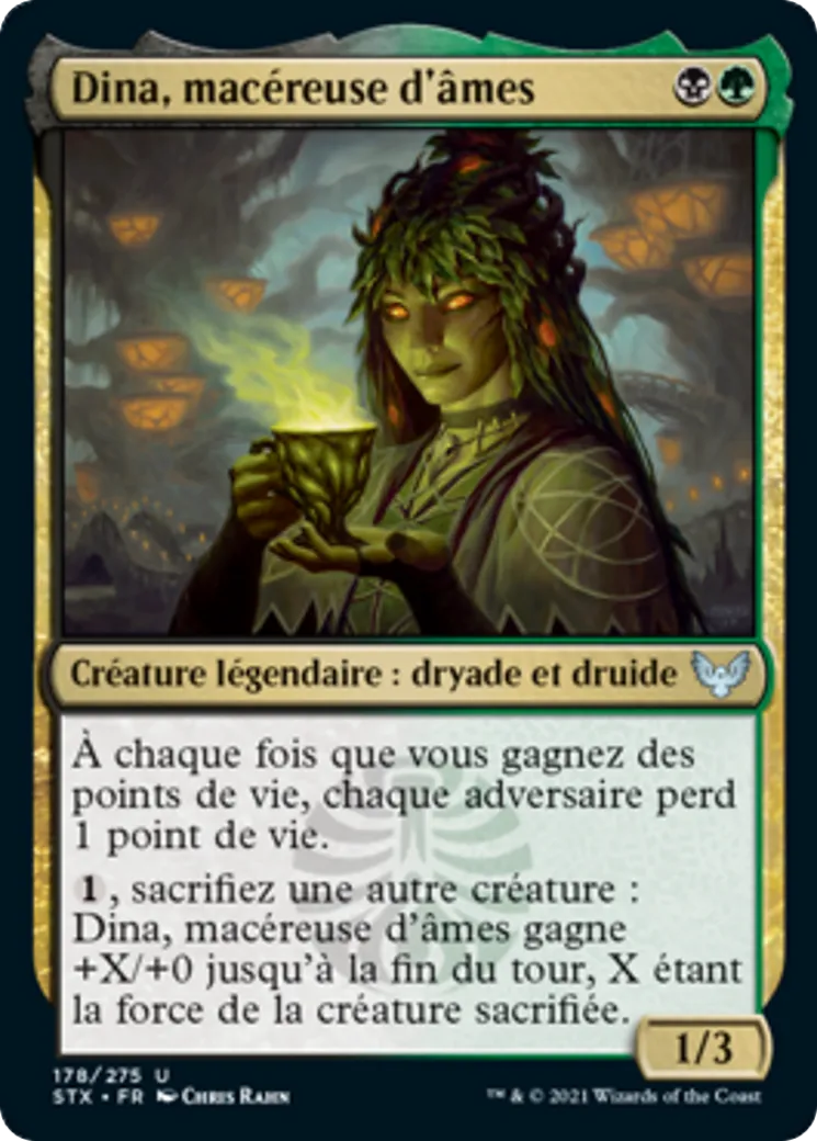Dina, macéreuse d'âmes — Strixhaven: School of Mages — Magic: The Gathering