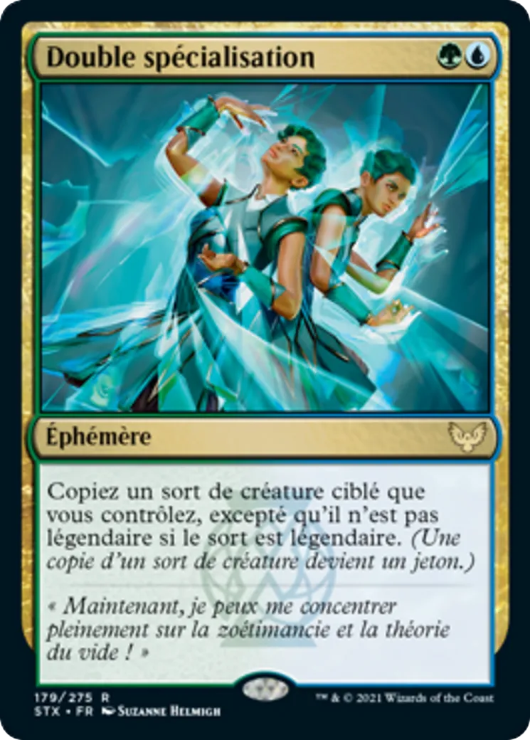 Double spécialisation — Strixhaven: School of Mages — Magic: The Gathering