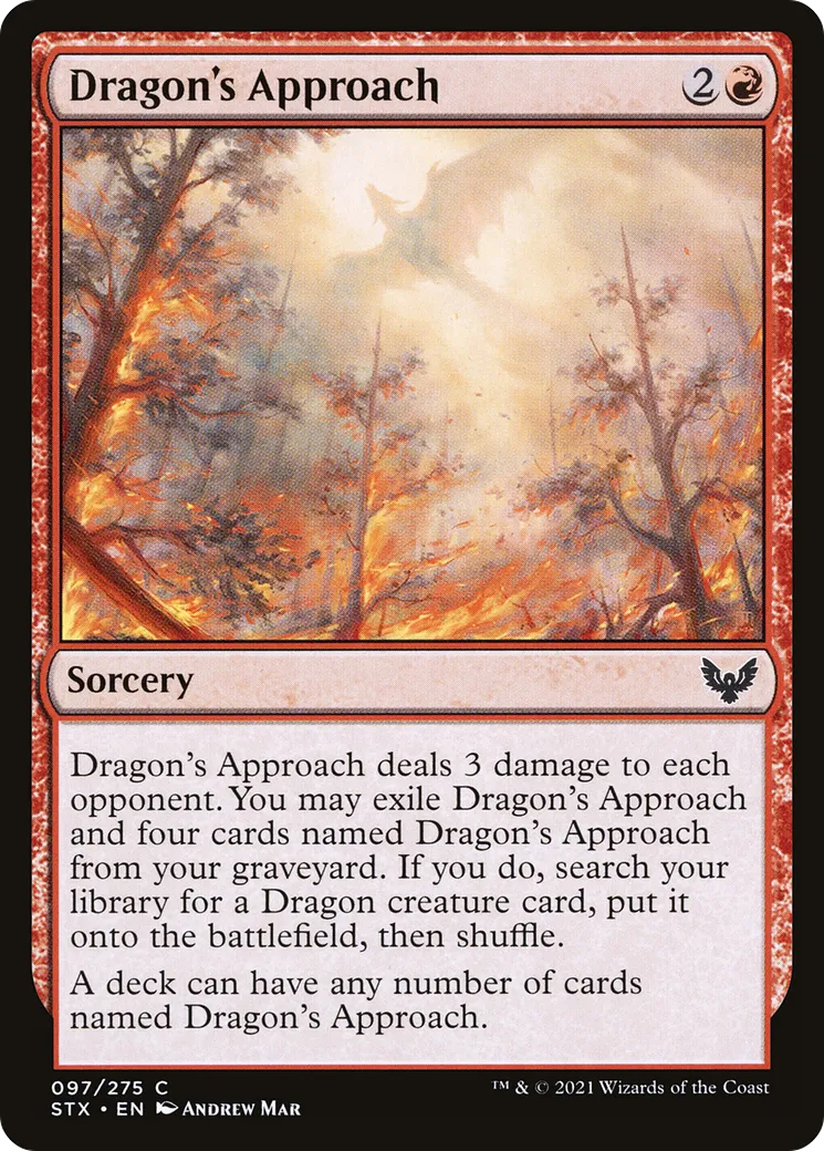 Dragon's Approach — Strixhaven: School of Mages — Magic: The Gathering