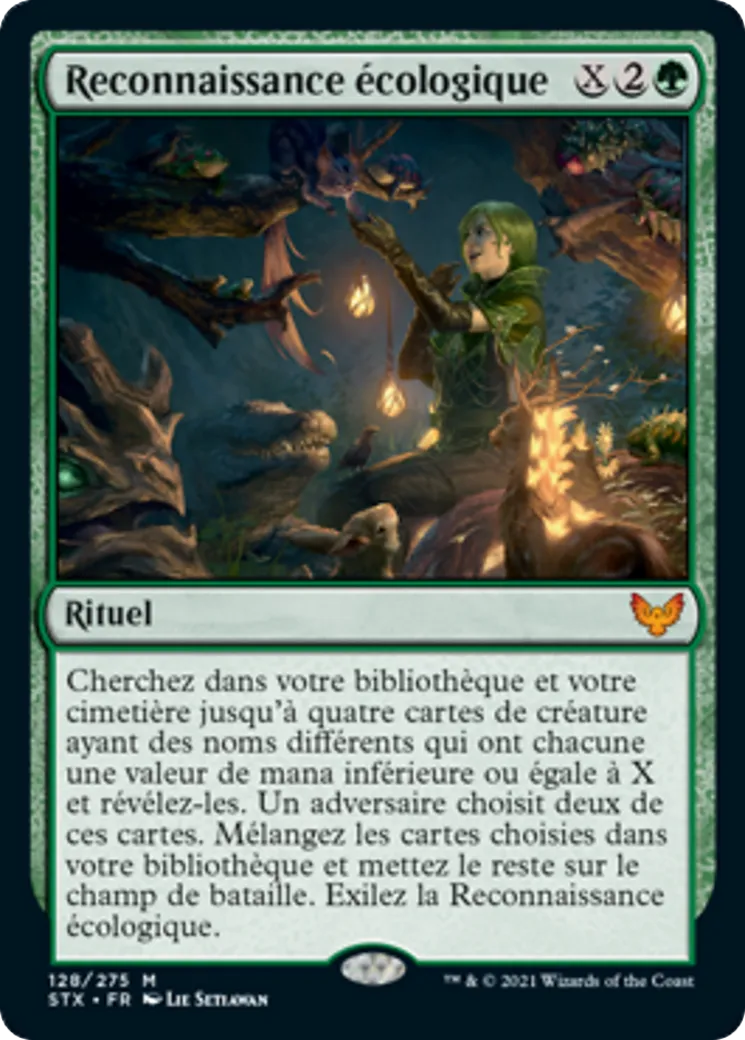 Reconnaissance écologique — Strixhaven: School of Mages — Magic: The Gathering