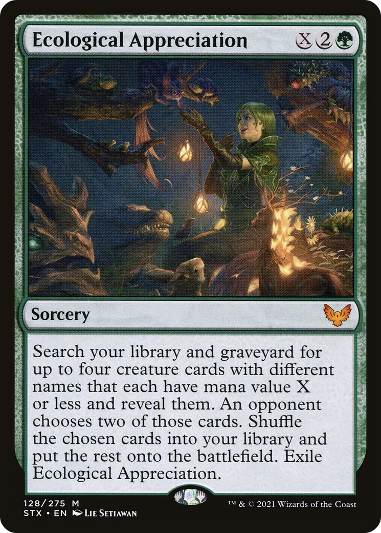 Ecological Appreciation — Strixhaven: School of Mages — Magic: The Gathering