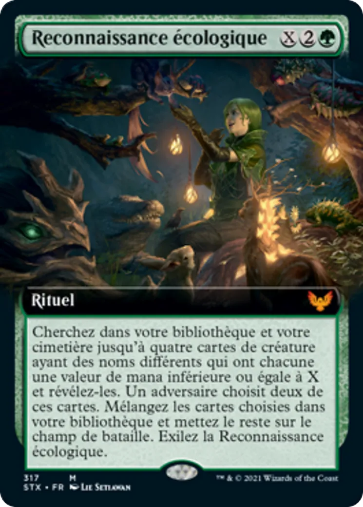 Reconnaissance écologique — Strixhaven: School of Mages — Magic: The Gathering