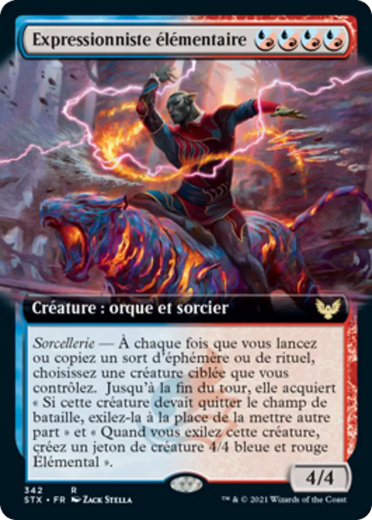 Expressionniste élémentaire — Strixhaven: School of Mages — Magic: The Gathering