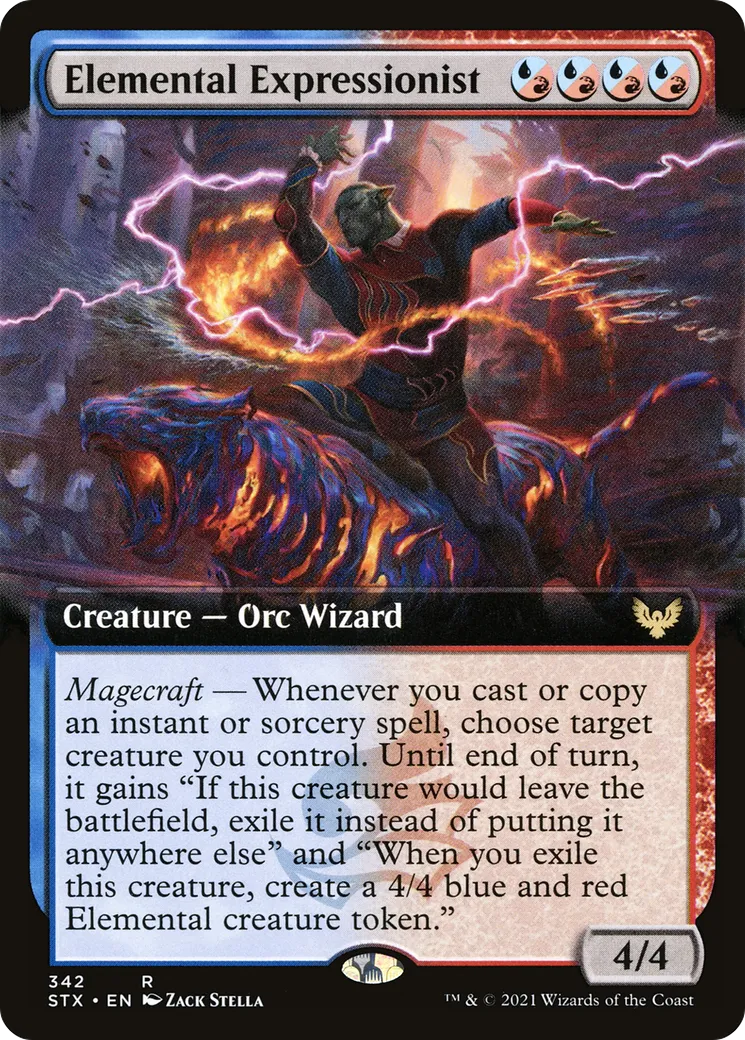 Expressionniste élémentaire — Strixhaven: School of Mages — Magic: The Gathering
