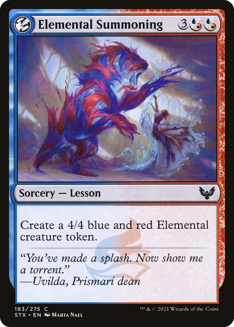 Invocation élémentaire — Strixhaven: School of Mages — Magic: The Gathering