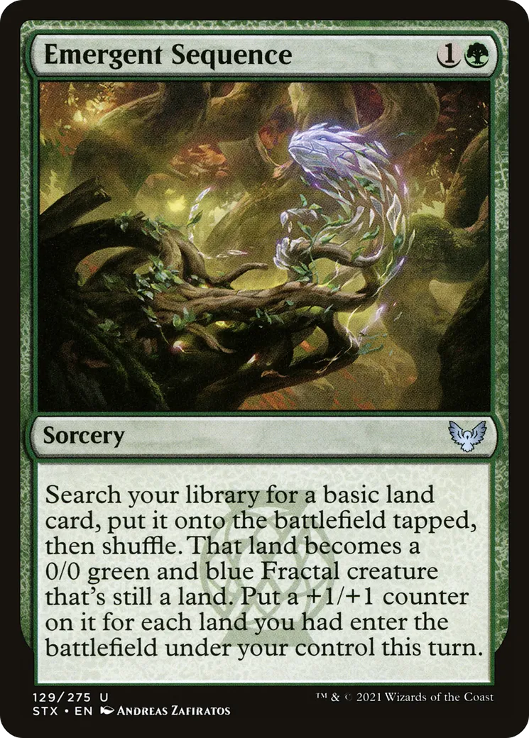 Séquence émergente — Strixhaven: School of Mages — Magic: The Gathering