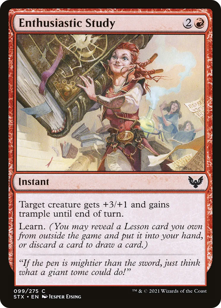 Étude enthousiaste — Strixhaven: School of Mages — Magic: The Gathering