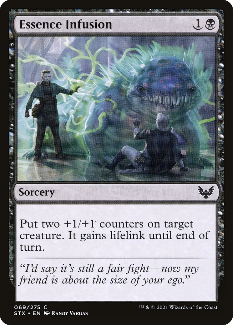 Infusion d'essence — Strixhaven: School of Mages — Magic: The Gathering