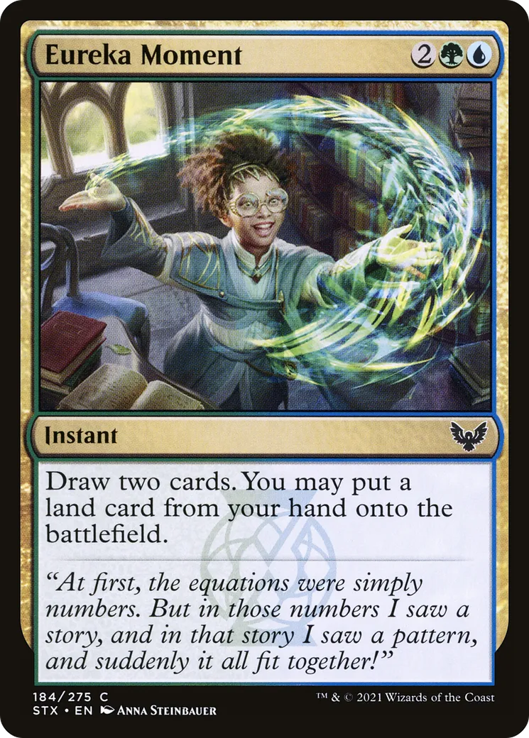 Eureka Moment — Strixhaven: School of Mages — Magic: The Gathering