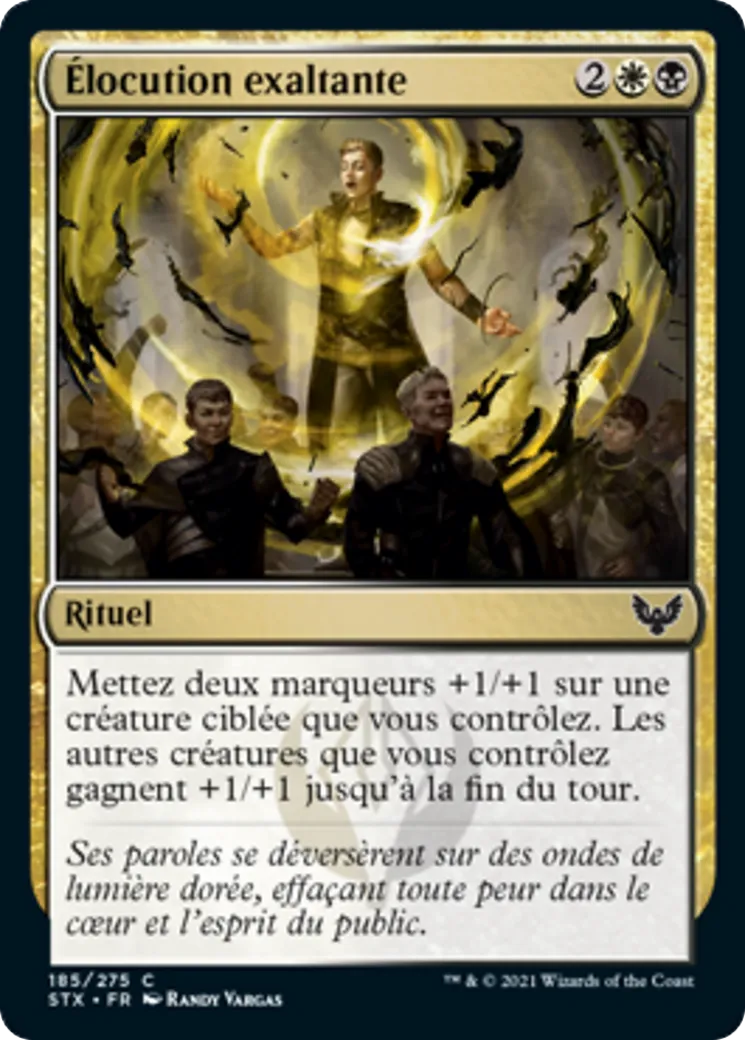 Élocution exaltante — Strixhaven: School of Mages — Magic: The Gathering
