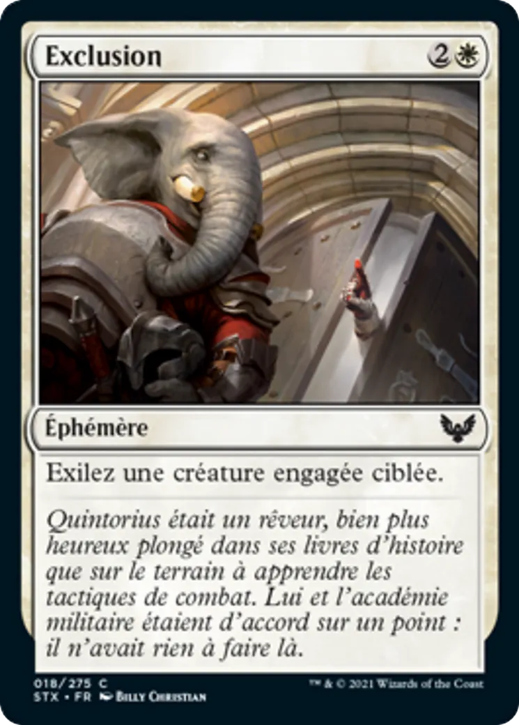 Exclusion — Strixhaven: School of Mages — Magic: The Gathering