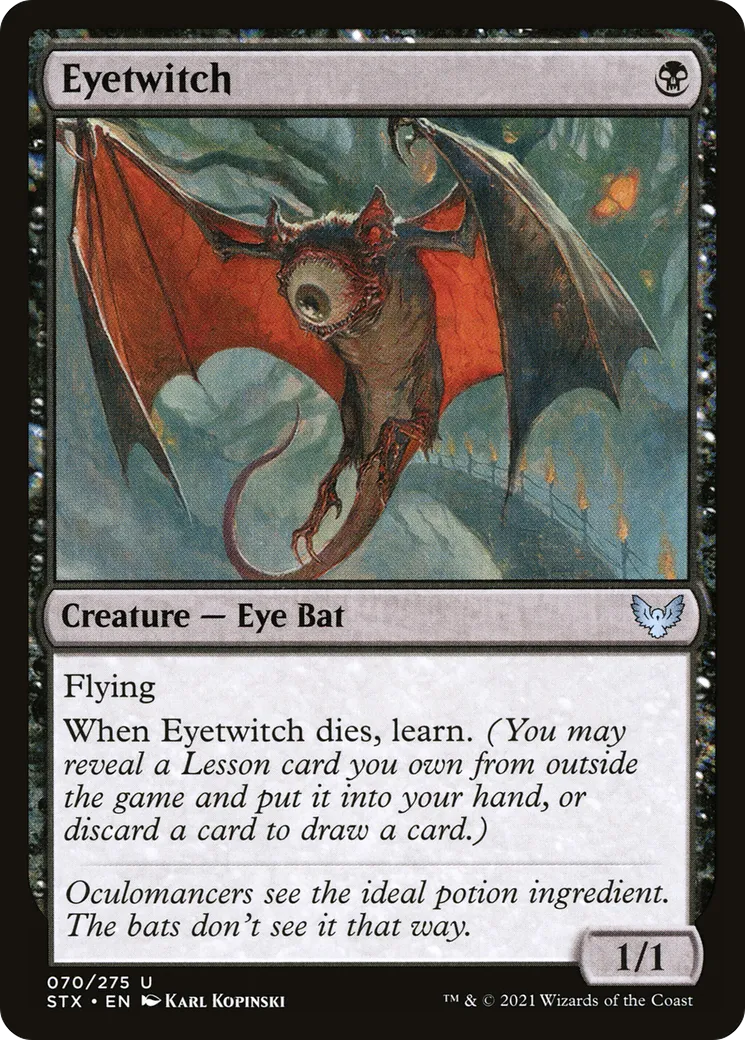 Eyetwitch — Strixhaven: School of Mages — Magic: The Gathering