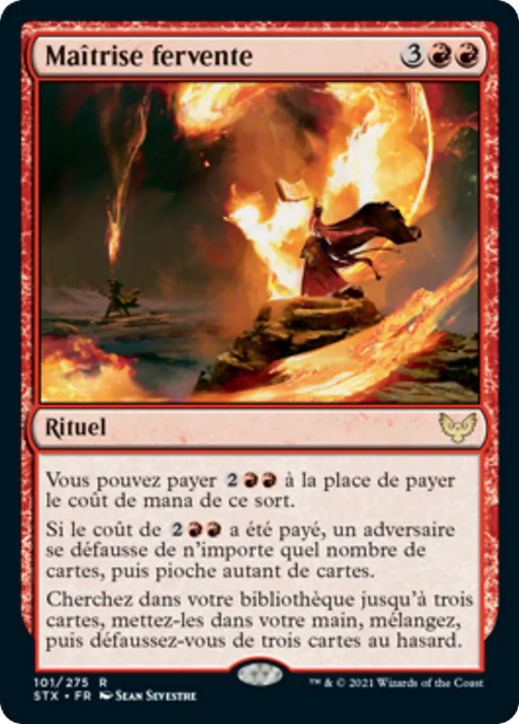 Maîtrise fervente — Strixhaven: School of Mages — Magic: The Gathering