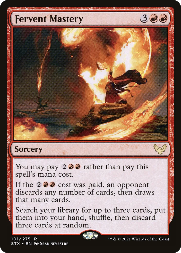 Maîtrise fervente — Strixhaven: School of Mages — Magic: The Gathering