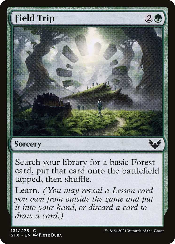 Sortie scolaire — Strixhaven: School of Mages — Magic: The Gathering