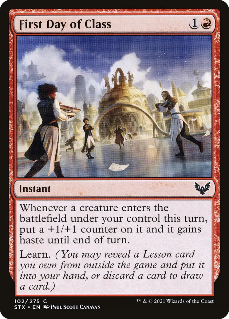 First Day of Class — Strixhaven: School of Mages — Magic: The Gathering