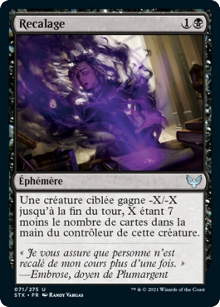 Recalage — Strixhaven: School of Mages — Magic: The Gathering