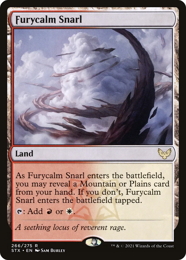 Furycalm Snarl — Strixhaven: School of Mages — Magic: The Gathering