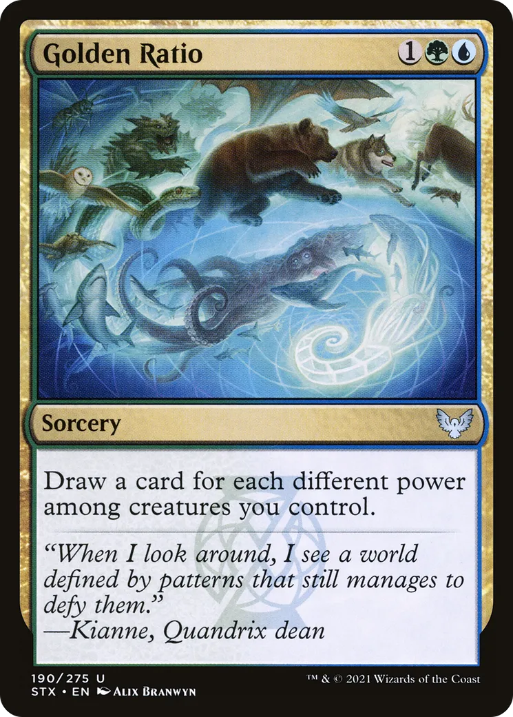 Golden Ratio — Strixhaven: School of Mages — Magic: The Gathering