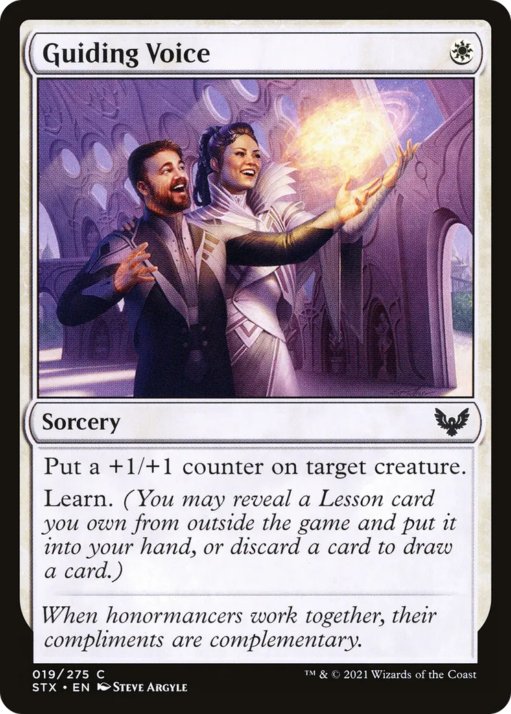 Guiding Voice — Strixhaven: School of Mages — Magic: The Gathering