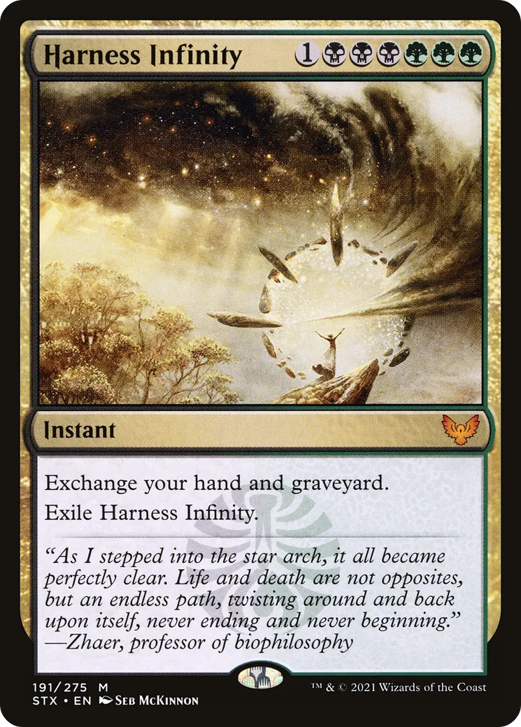 Dompter l'infini — Strixhaven: School of Mages — Magic: The Gathering