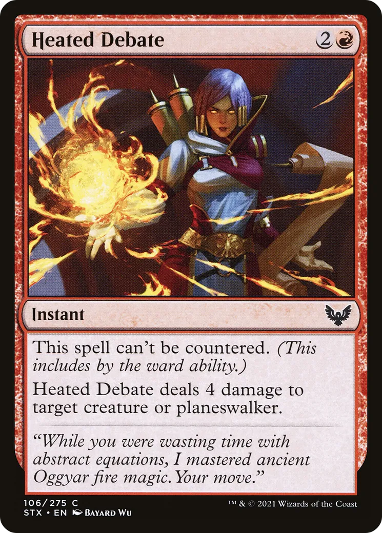 Débat animé — Strixhaven: School of Mages — Magic: The Gathering