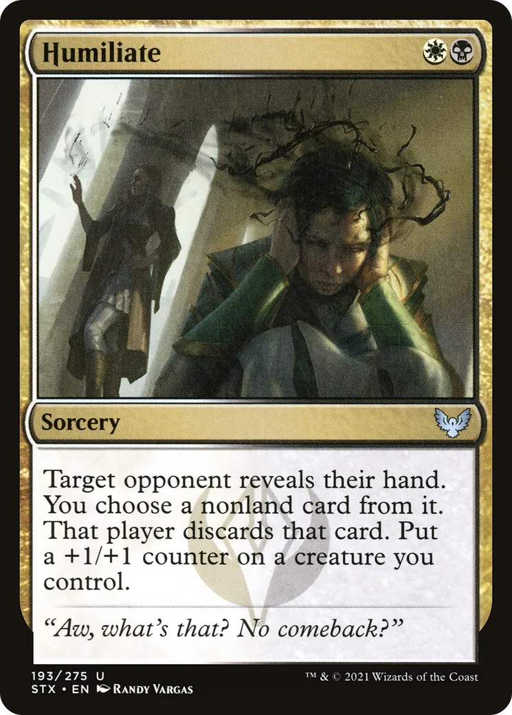 Humilier — Strixhaven: School of Mages — Magic: The Gathering