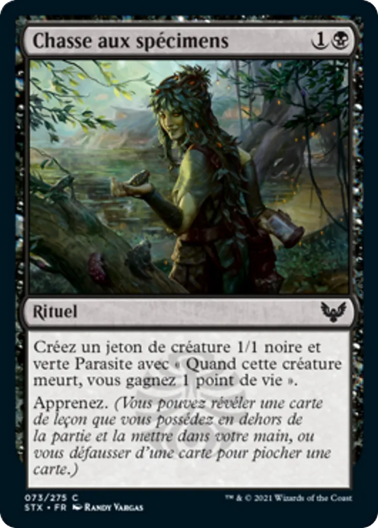 Chasse aux spécimens — Strixhaven: School of Mages — Magic: The Gathering