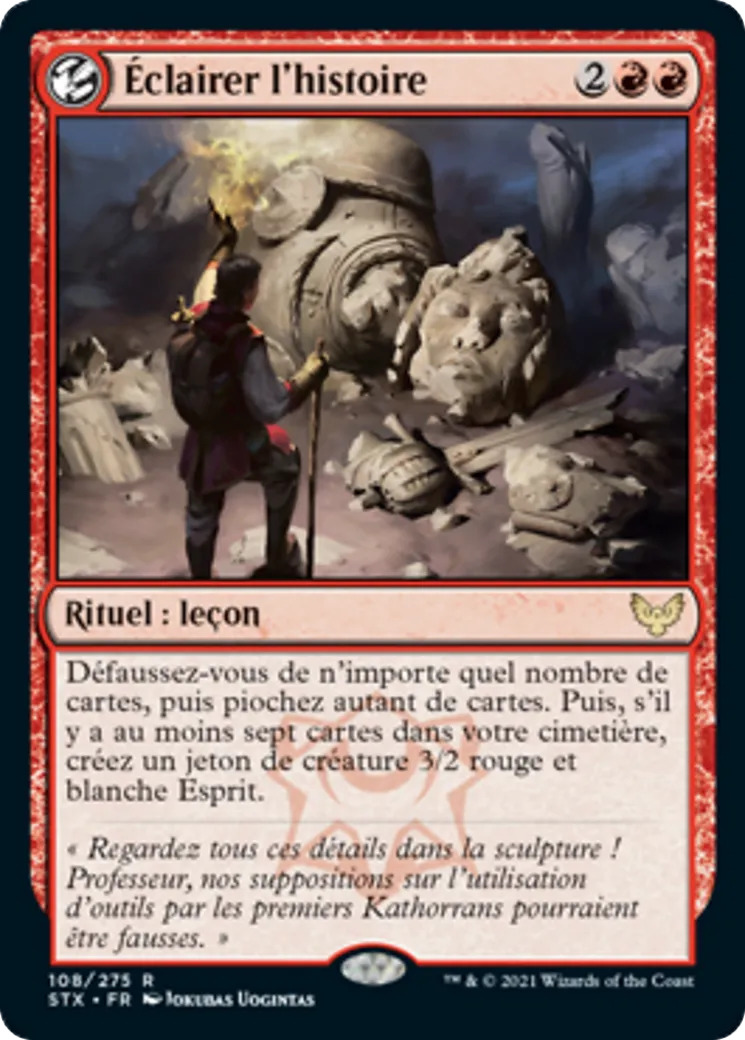 Éclairer l'histoire — Strixhaven: School of Mages — Magic: The Gathering