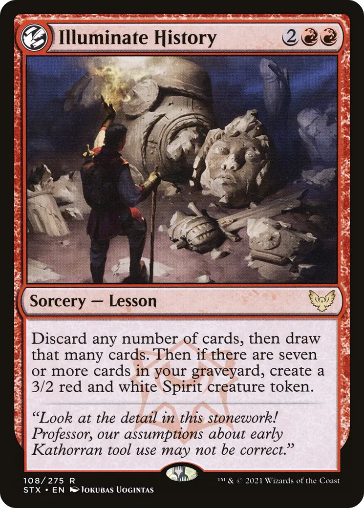 Éclairer l'histoire — Strixhaven: School of Mages — Magic: The Gathering