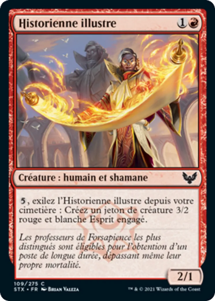 Historienne illustre — Strixhaven: School of Mages — Magic: The Gathering