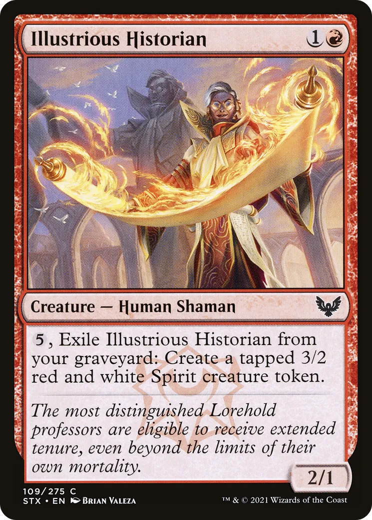 Historienne illustre — Strixhaven: School of Mages — Magic: The Gathering