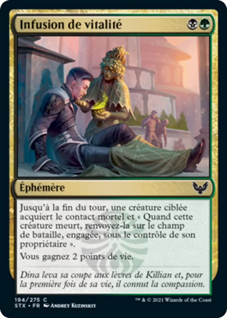 Infusion de vitalité — Strixhaven: School of Mages — Magic: The Gathering