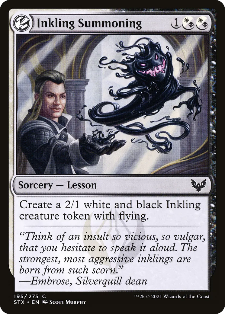 Inkling Summoning — Strixhaven: School of Mages — Magic: The Gathering