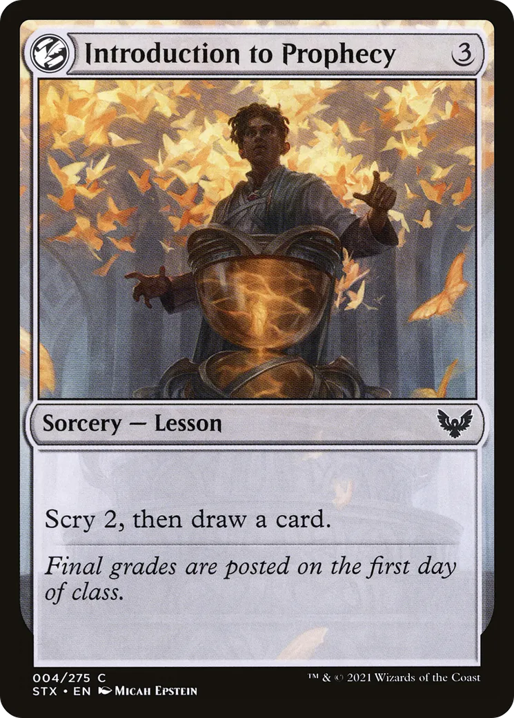 Introduction to Prophecy — Strixhaven: School of Mages — Magic: The Gathering
