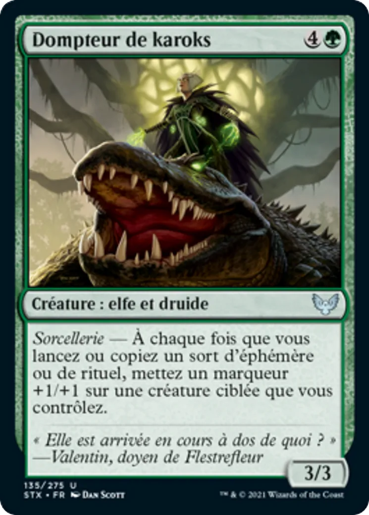 Dompteur de karoks — Strixhaven: School of Mages — Magic: The Gathering