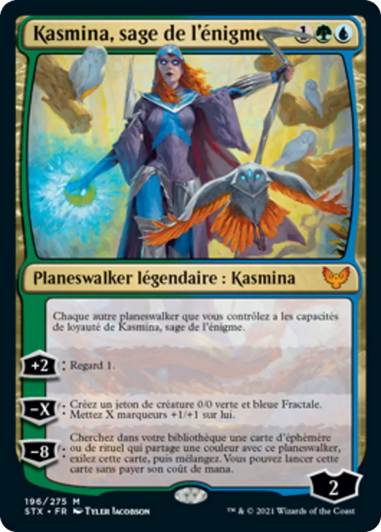 Kasmina, sage de l'énigme from Strixhaven: School of Mages - Magic: The Gathering