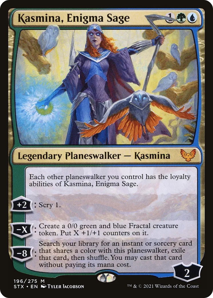 Kasmina, Enigma Sage — Strixhaven: School of Mages — Magic: The Gathering