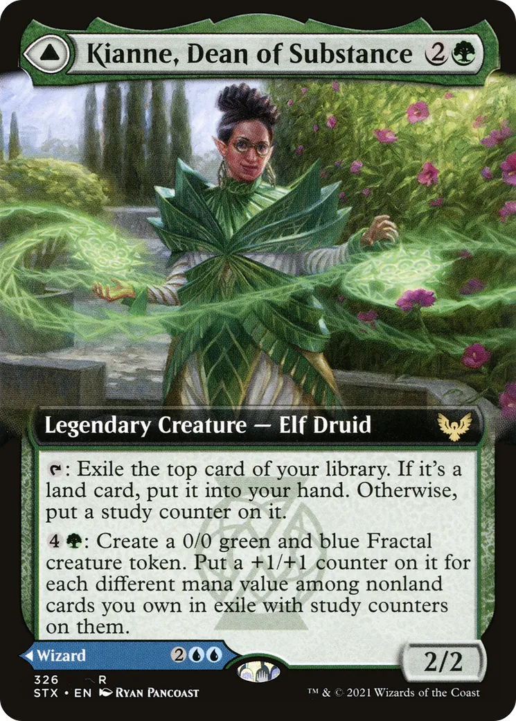 Kianne, Dean of Substance // Imbraham, Dean of Theory — Strixhaven: School of Mages — Magic: The Gathering