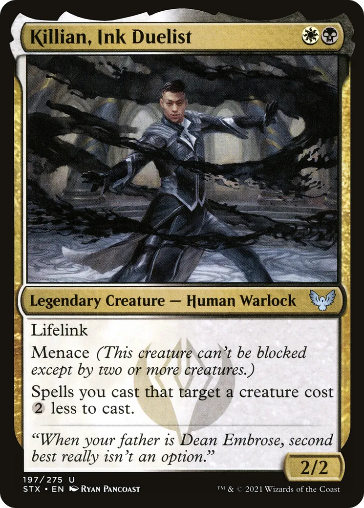 Killian, Ink Duelist — Strixhaven: School of Mages — Magic: The Gathering