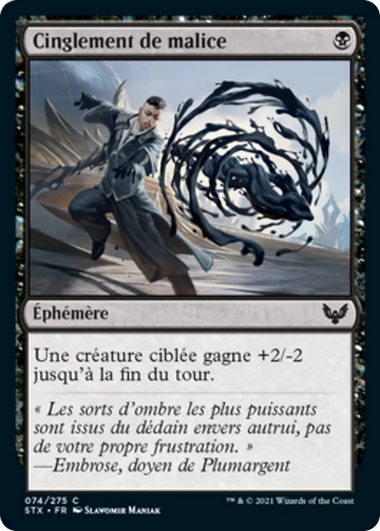 Cinglement de malice — Strixhaven: School of Mages — Magic: The Gathering