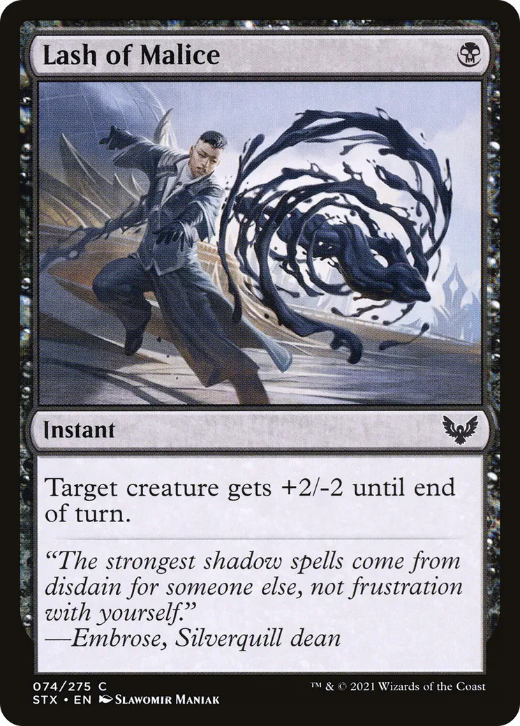 Cinglement de malice — Strixhaven: School of Mages — Magic: The Gathering