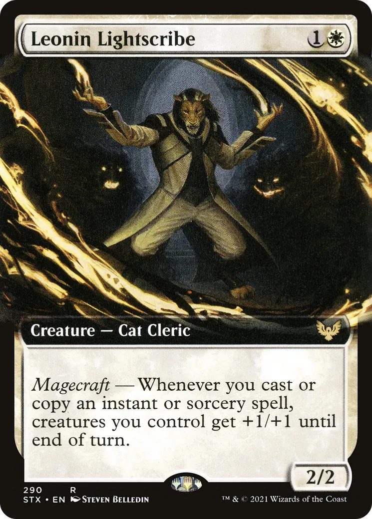 Scribe de lumière léonin — Strixhaven: School of Mages — Magic: The Gathering