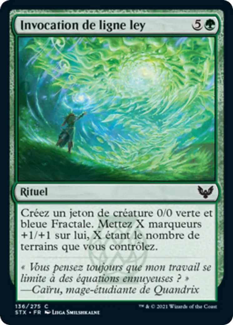 Invocation de ligne ley — Strixhaven: School of Mages — Magic: The Gathering
