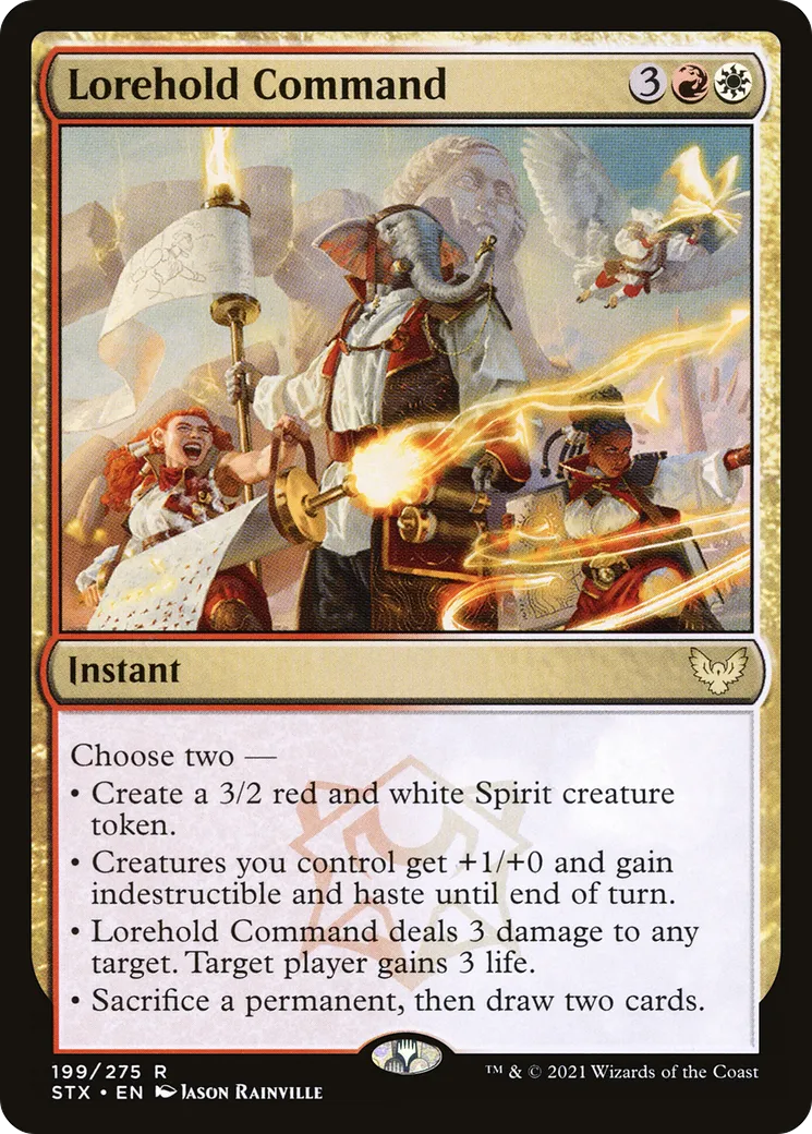 Commandement de Forsapience — Strixhaven: School of Mages — Magic: The Gathering