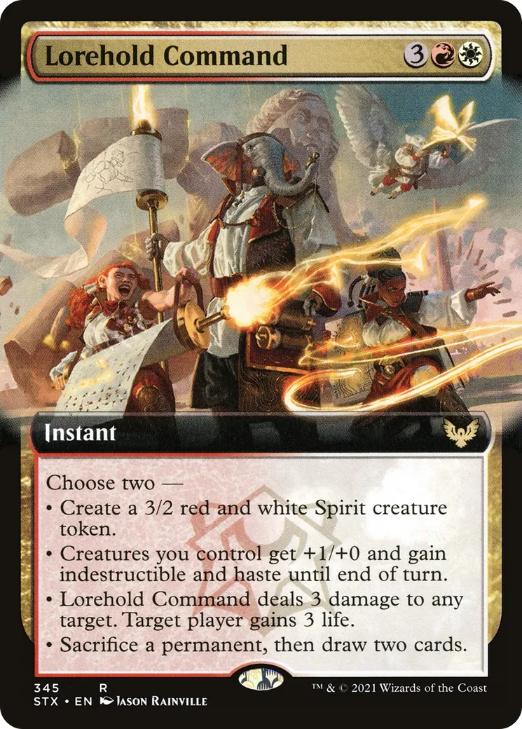 Lorehold Command — Strixhaven: School of Mages — Magic: The Gathering